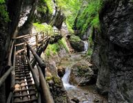 Rakousko - Soutěsky a vodopády