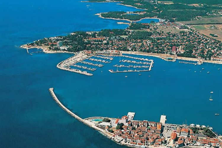 Chorvatsko - Istrie - Umag - celkový pohled