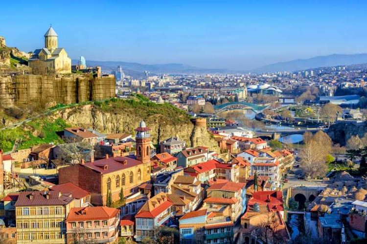 Tbilisi celkový pohled