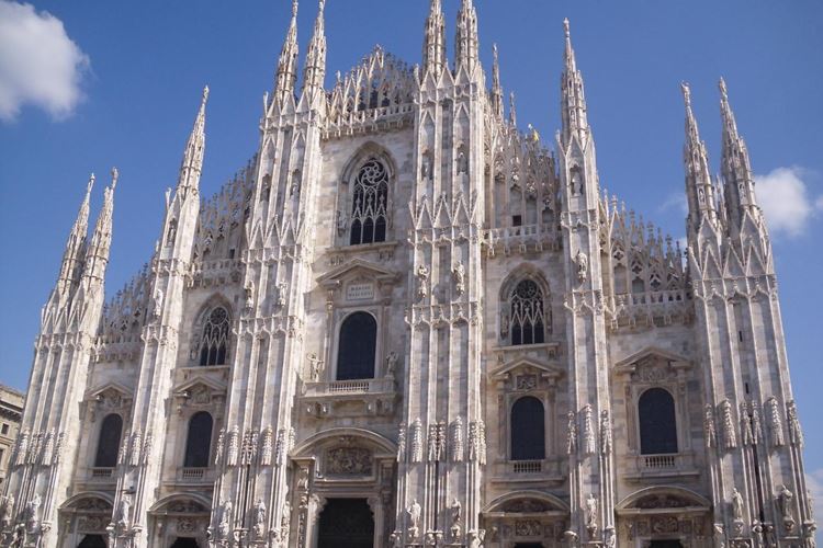 Itálie - Miláno - Duomo - nejvýznamnější památka města
