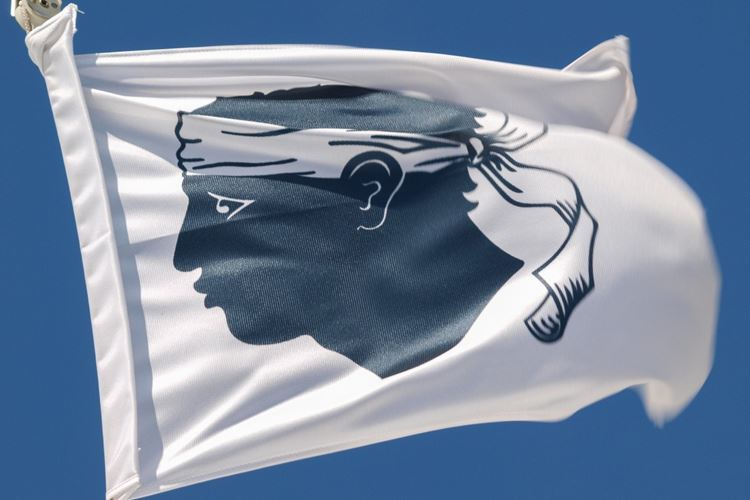 Korsika - vlajka