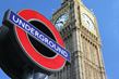 Velká Británie - Londýn - populární znak londýnského metra - "roundel" neboli terčík