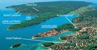 Chorvatsko - Rab - Kapacity na ostrově Rab