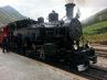 Švýcarsko - parní lokomotiva je připravena