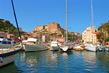 Korsika - přístav Bonifacio
