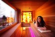 Maďarsko - Lipót - hotel Orchidea - finská sauna