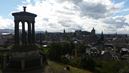 Skotsko - Edinburgh - Calton Hill - typická fotka Edinburghu