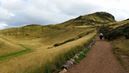 Skotsko - Edinburgh - cesta na vrchol Artušova sedla