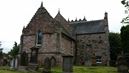 Skotsko - Edinburgh - kostel ze 12. století ve čtvrti Duddingston